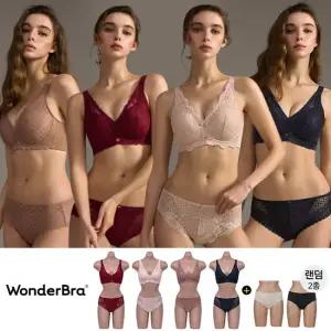원더브라 맥스커버 브라팬티 4세트+세컨팬티2종