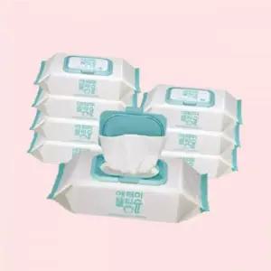 무료 애터미 물티슈 70매입 x8팩 x1박스 ( 제조) 도톰한 밀봉캡형 4439170