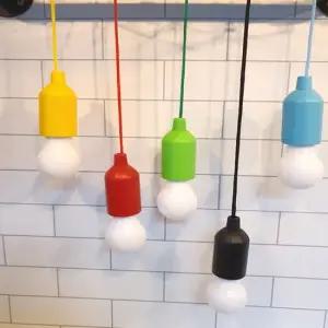 전선없이 사용가능한 건전지 전구 2종 로프형 걸이형) 무드등 건전지전구 셀프인테리어