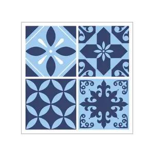 [오너클랜]스티커 그래픽타일(4매) 모던블루 CSGT-43