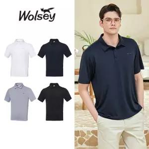 [Wolsey]울시 26SS 남성 반팔 기능성 카라셔츠 4종 세트