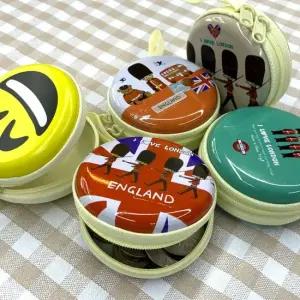 동전지갑 미니 원형 파우치 동전지갑 미니파우치 이너백 작은파우치