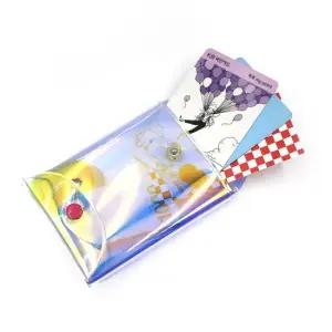 홀로그램 동전지갑 투명미니지갑 미니지갑 동전지갑 홀로그램파우치 홀로그램지갑