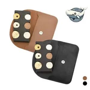 가죽 동전 수납 파우치 간단한 소지품 일본동전지갑 동전지갑 엔화지갑 일본여행지갑