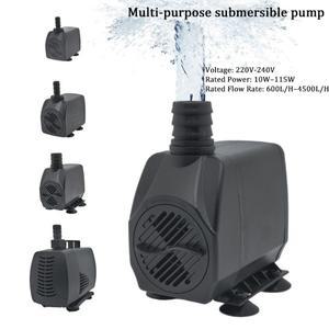 10/16/25/35/45/60/85/115W 초저소음 수중 펌프 필터 어항 수족관 물 탱크 AC220V
