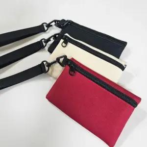 3색 스트랩 미니파우치 멀티파우치 동전지갑 카드지갑 다용도 가성비 멀티 여행용