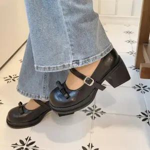 여자 러블리 데일리 스트랩 메리제인 구두
