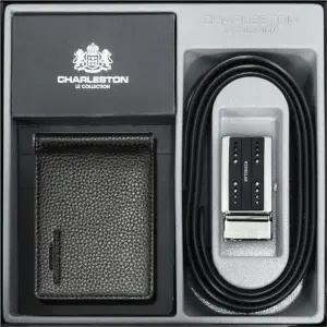 남성 캐주얼 벨트 세트 선물용 클래식 디자인