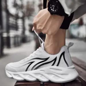 매력적인 샤크 문양 포인트 코디 런닝화 운동화 여성운동화 남성스니커즈 뮬블로퍼