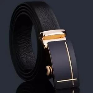 벨트 골드 버클 남성 소가죽 캐주얼 오토매틱 패션 정장 혁띠 슈트 남자