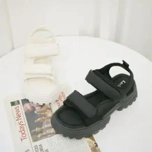 [옷자락]여자 여름 데일리 스포츠 스트랩 샌들