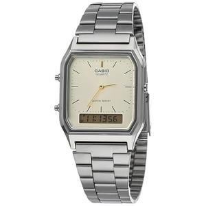 카시오 아날로그-디지털 패션 쿼츠 남성 빈티지 카시오 AQ-230GG-9A