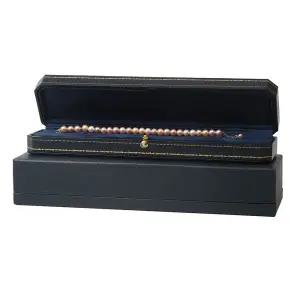 고급형 앤틱 주얼리 하드케이스 긴팔찌 네이비상자 보석 보관 얼리함 악세사리함 정리함 홀더 보관함