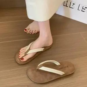 여성 쪼리 여름 조리 샌들 패션 플립랍편안한쪼리 슬리퍼 신발 휴양지 여행용쪼리 플랍