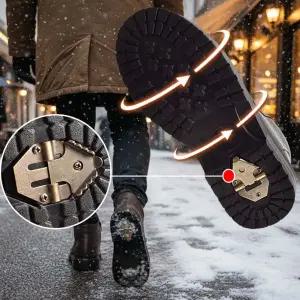 남성 겨울 가죽 앵클부츠 방한화 방수 털부츠 아이젠신발 패딩 워커 컴포트화 워킹화 정장 방수화 라이더