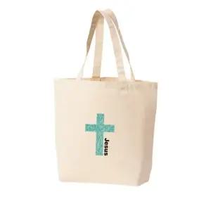 에코백 토트백 십자가 교회 예수 기독교 프린트에코백