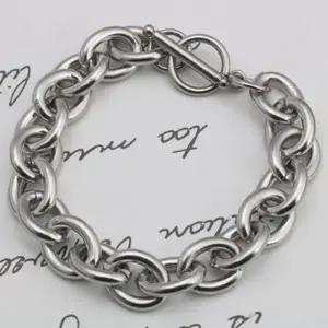 [하프클럽/]남성 매력적인 써지컬스틸 팔찌 스타일리시