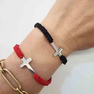 [하프클럽/]커플 우정 팔찌 손목 끈 소원 팔찌