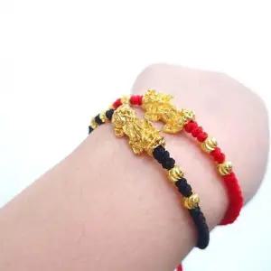 [하프클럽/]재물운 상승운 풍수 커플 팔찌 2개세트 신년 선물