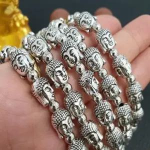 [하프클럽/]법륜 석가모니 불상 부처님 철각 소원 기념 팔찌