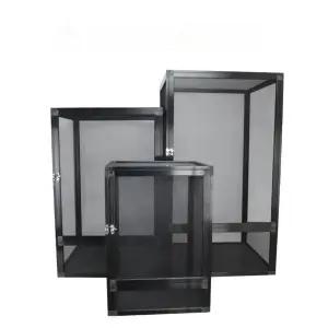 사육장 카멜레온 파충류 키우기 양서류 하우스 개구리 애완 상자