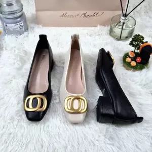 [제이시]제이시 3cm 발편한 무지 외반증 소가죽 여성구두 K449