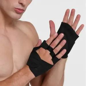손목 운동 웨이트용 안정감 있는 보호 하프 손바닥 보호대