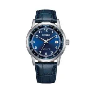 시티즌 NJ0210-13L 오토매틱 메카니컬 남자 가죽 시계