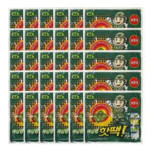 방한용품 겨울 핫팩 휴대용 군용 포켓용 x3박스30개 대용량 군인