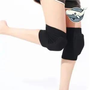 약국 편안한 쿠션 무릎 보호대 스포츠 운동용 검정색