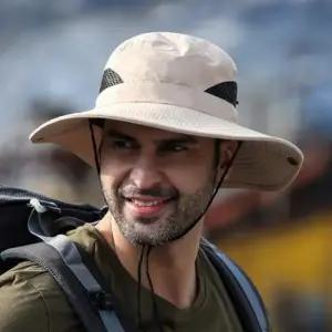 자외선차단 사파리모자 정글 등산 낚시 단체 챙 모자_25037363