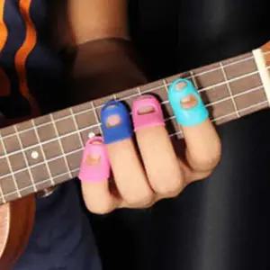 [오너클랜]TBZ 손가락가드 실리콘 기타 보호 장치 우쿨렐레 현악기