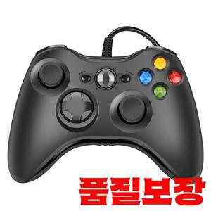 TECTINTER USB 유선 게임 컨트롤러 Xbox360 콘솔 조이패드 Win 7 8/10 PC 조이스틱 만도