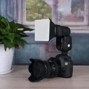 [셀러에이드]스피드라이트 소프트박스 디퓨져 커버 플래시 조명 촬영