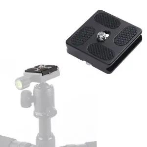 [셀러에이드]DSLR 카메라 릴리즈 퀵 플레이트 미니 브라켓 마운트 삼각대