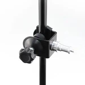 [셀러에이드]C자형 스피곳 나사 마운트 거치대 플래시 라이트 조명 카메라