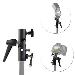 [셀러에이드]스피드 라이트 스탠드 마운트 삼각대 스트로보 플래쉬