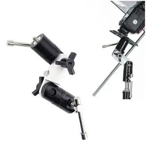 [셀러에이드]조명 엄브렐라 반사 우산 연결 마운트 거치대 삼각대 헤드