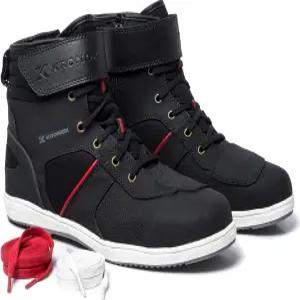 남녀용 크로녹스 모터사이클 라이딩 슈즈 - 가벼운 반사 보호 운동화 발목 지지 및 도로 출퇴근용