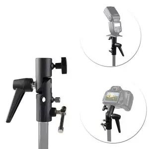 [골드스마일]스피드 라이트 스탠드 마운트 삼각대 스트로보 플래쉬