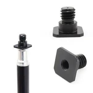 [골드스마일]카메라 3/8 나사 핫슈 마운트 플래시 조명 LED 스트로보