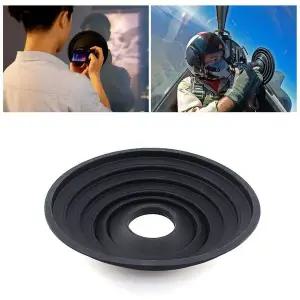 [골드스마일]카메라 반사 방지 후드 스커트 렌즈 커버 박물관 유리 DSLR