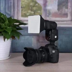 [골드스마일]스피드라이트 소프트박스 디퓨져 커버 플래시 조명 촬영