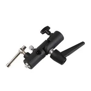 [골드스마일]스피곳 마운트 조명 LED 링 라이트 각도 스탠드 플래시 거치대