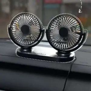 차량용 써큘레이터 선풍기 듀얼 자동차 캠핑용