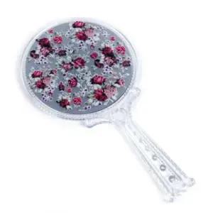 작은손거울 원형 미용 손거울 화장품 손잡이 거울 모던스타일 공주손거울 여자친구선물 작은거울