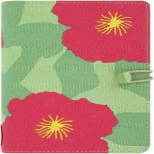 필로팍스 커버 스토리 정리기 퍼스널 사이즈 프림로즈 - 트윌 캔버스 식스 링 주간 보기 삽입물 다국어