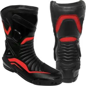 하이브 모토 여성용 오토바이 신발 핑크 걸스 부츠 발 보호용 방수 가죽