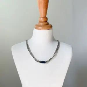 [하프클럽/]고급 원형 체인너클 티타늄 목걸이