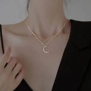 [하프클럽/]2줄 목걸이 예쁜 화려한 갓성비 매력적인 레이어드